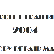 2004 Chevrolet TrailBlazer repair manual Image