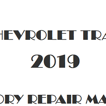 2019 Chevrolet Trax repair manual Image
