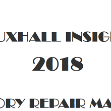 2018 Vauxhall Insignia repair manual Image