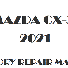 2021 Mazda CX-3 repair manual Image