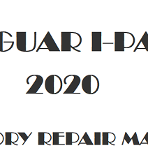 2020 Jaguar I-PACE repair manual Image