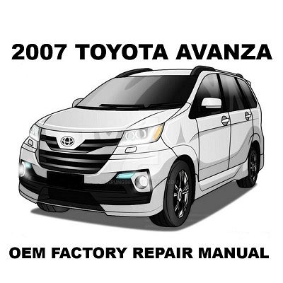 2007 Toyota Avanza repair manual Image