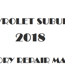2018 Chevrolet Suburban repair manual Image