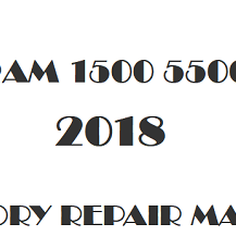 2018 Ram 1500 5500 repair manual Image
