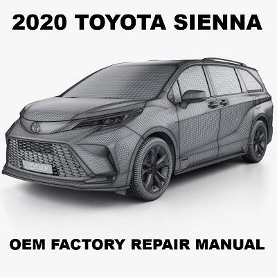2020 Toyota Sienna repair manual Image