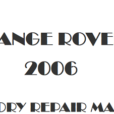 2006 Range Rover L322 repair manual Image