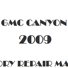 2009 GMC Canyon repair manual Image