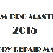 2015 Ram Pro Master repair manual Image
