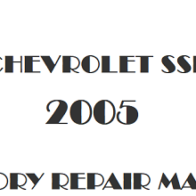 2005 Chevrolet SSR repair manual Image