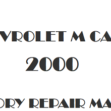 2000 Chevrolet Monte Carlo repair manual Image