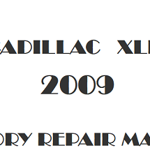 2009 Cadillac XLR repair manual Image