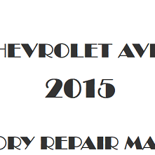 2015 Chevrolet Aveo repair manual Image