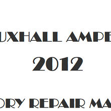 2012 Vauxhall Ampera repair manual Image