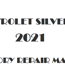 2021 Chevrolet Silverado repair manual Image