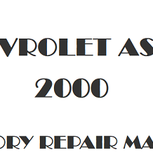 2000 Chevrolet Astro repair manual Image