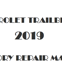 2019 Chevrolet TrailBlazer repair manual Image