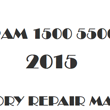 2015 Ram 1500 5500 repair manual Image