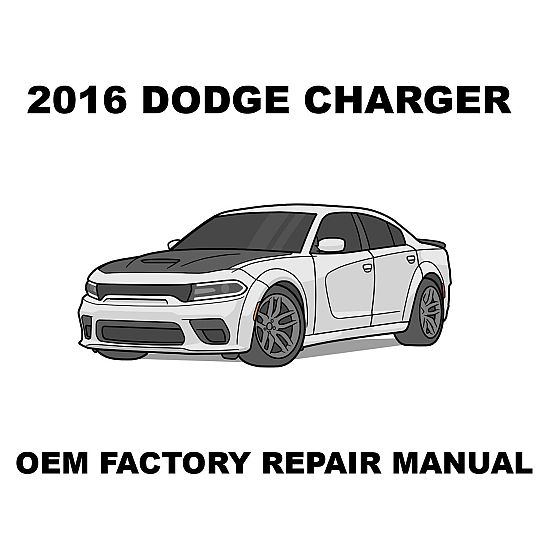 2016 Dodge Charger repair manual Image