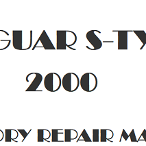 2000 Jaguar S-TYPE repair manual Image