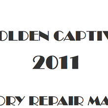 2011 Holden Captiva repair manual Image