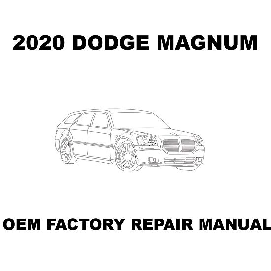 2020 Dodge Magnum repair manual Image