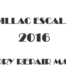 2016 Cadillac Escalade repair manual Image