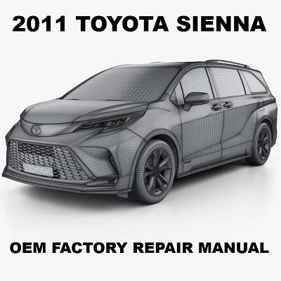 2011 Toyota Sienna repair manual Image