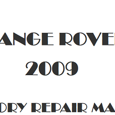 2009 Range Rover L322 repair manual Image