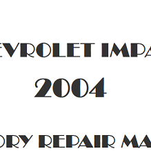 2004 Chevrolet Impala repair manual Image