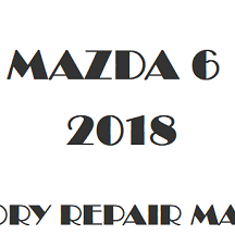 2018 Mazda 6 repair manual Image