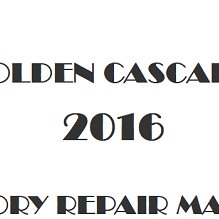 2016 Holden Cascada repair manual Image