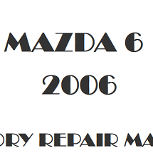 2006 Mazda 6 repair manual Image