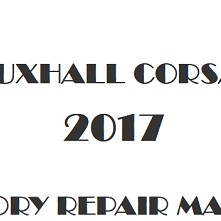 2017 Vauxhall Corsa E repair manual Image
