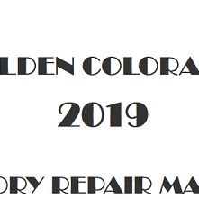 2019 Holden Colorado repair manual Image
