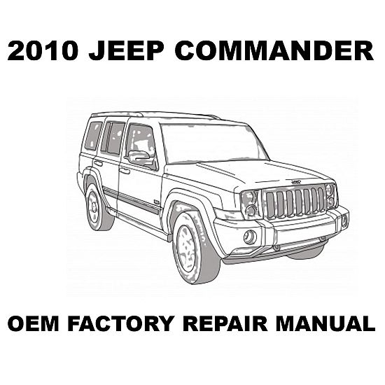 2010 Jeep Commander repair manual Image