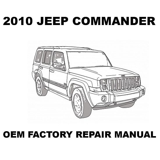 2010 Jeep Commander repair manual Image