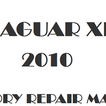 2010 Jaguar XK repair manual Image