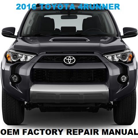 2016 Toyota 4Runner repair manual Image