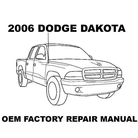 2006 Dodge Dakota repair manual Image