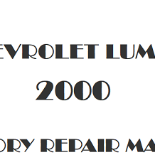 2000 Chevrolet Lumina repair manual Image