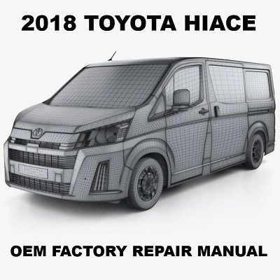 2018 Toyota Hiace repair manual Image