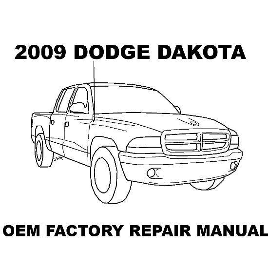 2009 Dodge Dakota repair manual Image