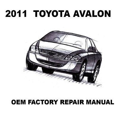 2011 Toyota Avalon repair manual Image