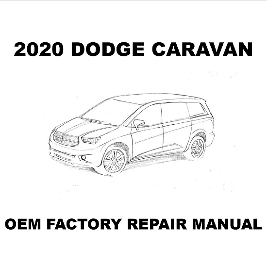 2020 Dodge Caravan repair manual Image