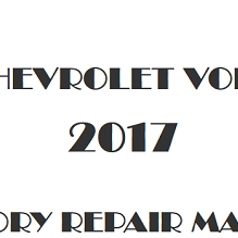 2017 Chevrolet Volt repair manual Image