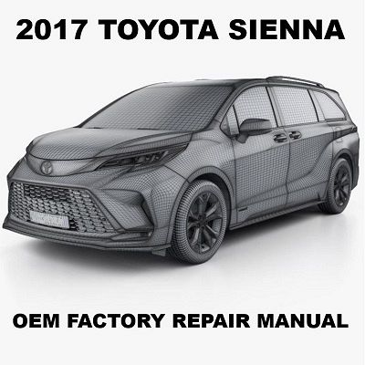 2017 Toyota Sienna repair manual Image