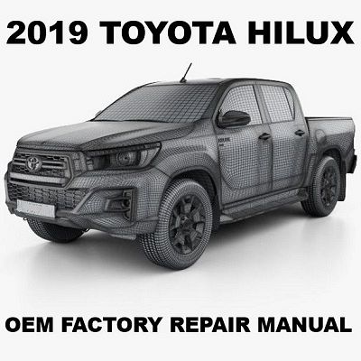 2019 Toyota Hilux repair manual Image