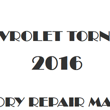 2016 Chevrolet Tornado repair manual Image