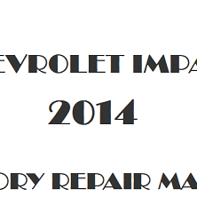 2014 Chevrolet Impala repair manual Image