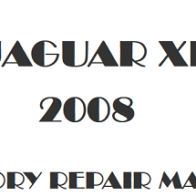2008 Jaguar XK repair manual Image
